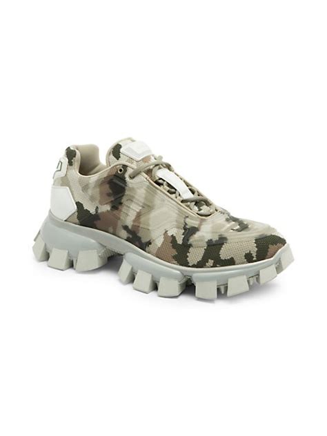 prada camo schoenen|Prada Cloudbust Thunder High.